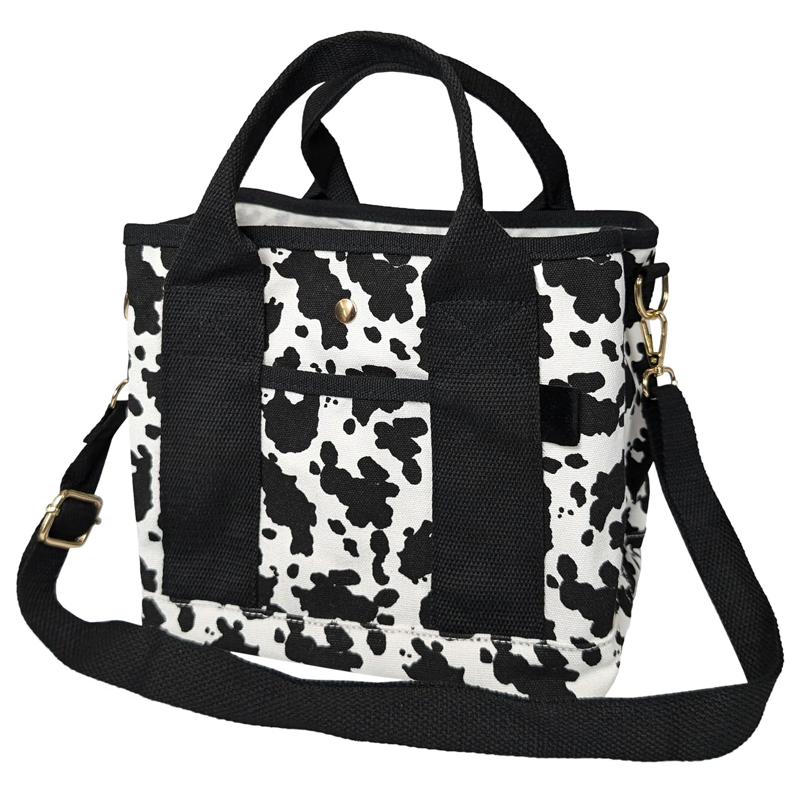 

Canvas Tote Bag for Bag for Mini R36 COW [CROSSMARVELLY] Women, Small, Horizontal, Shoulder, Mini, Lightweight, Shoulder, 2-way, Crossbody, Commuting,