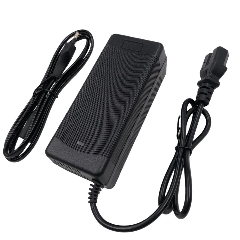 48V 2A Lead Acid Battery Charger For 48V 14AH12AH20AH32AH with Cooling Fan Good Quality PC/IEC Connector