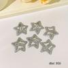 Y2K Dopamine Color Pentagram Small Hair Clip for Women & Kids - Cute Bangs & Side Hair Accessory