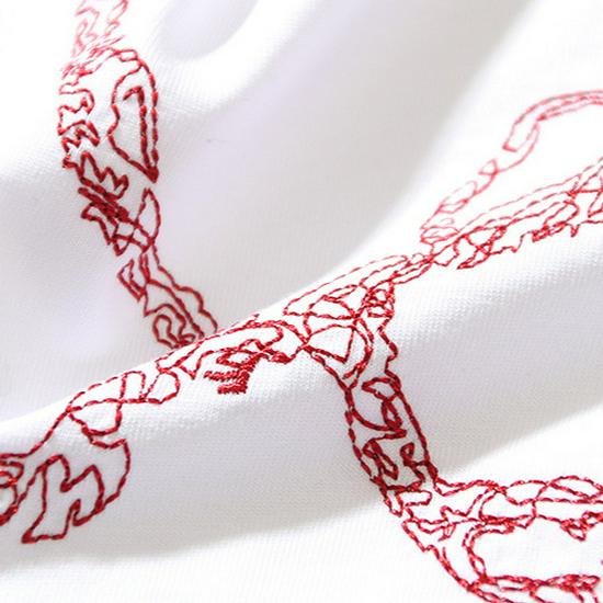 2023 Unisex Floral Cotton T-Shirt with Short Sleeves