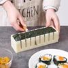 Round Square Heart Sushi Maker Kit Plastic Cake Roll Mold Sushi Making Tools  Kitchen Accessories