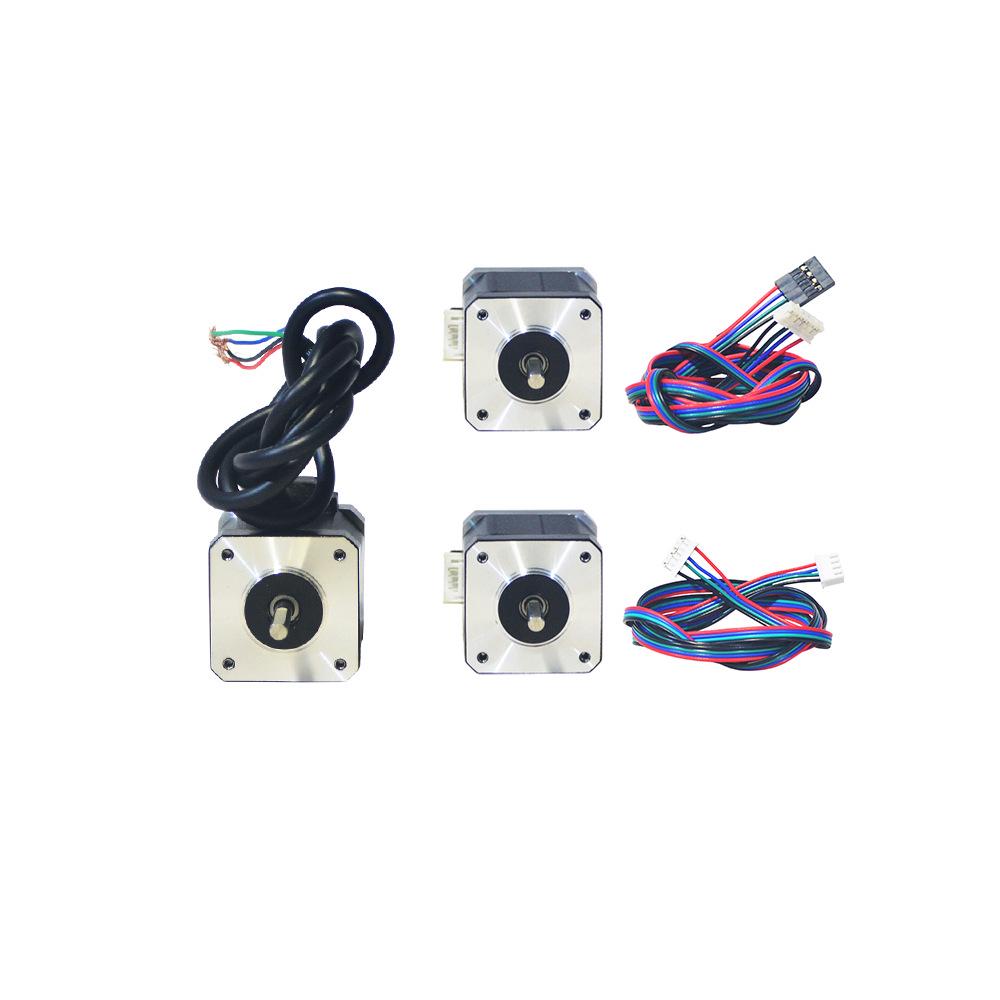 Schrittmotor 17HS8402: 2-Phasen, 4-Draht, 1,8° Präzision, 48mm für CNC, Gravur, Lasermaschinen