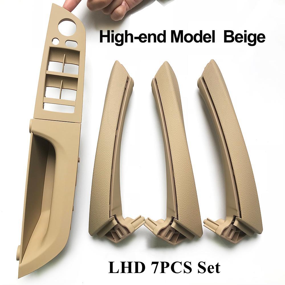 LHD Top Quality Interior Plastic Door Pull Handle with Cover Trim Full Set For BMW 3 Series E90 E91 316 318 320 325 328i