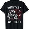 Vintage Retro Vtipná Motorkářská Terapie Biker Dárek Tričko
