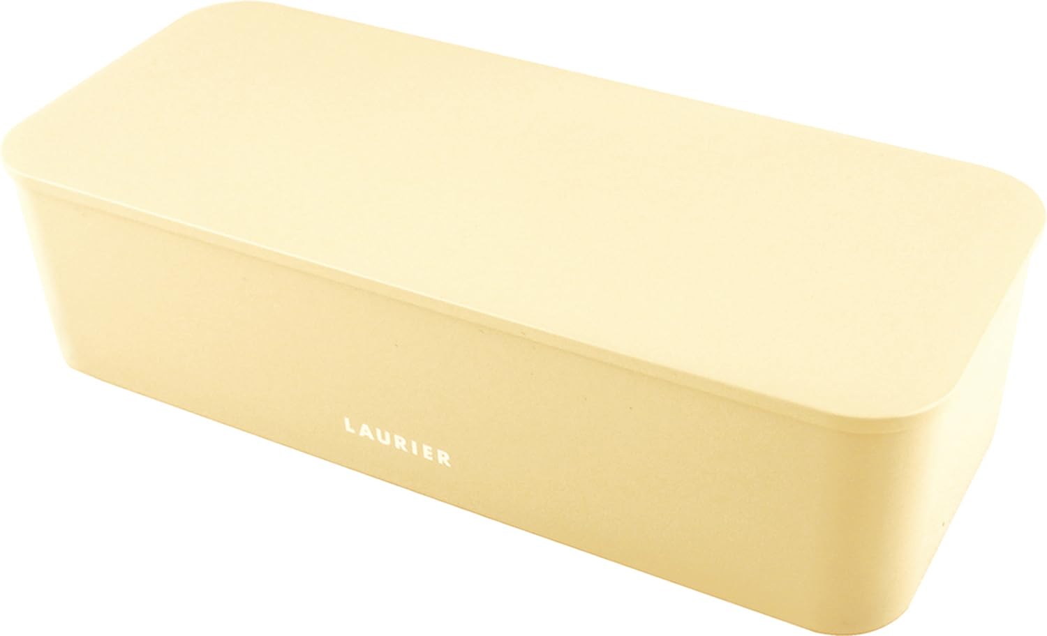 

L Commune Slim Laurier Lunch Box, Cream Yellow, LNC-019