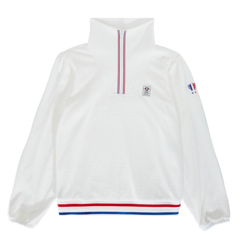 PIGC Women'S Puff Sleeve Blouson T-Shirt White (Lfc140331)