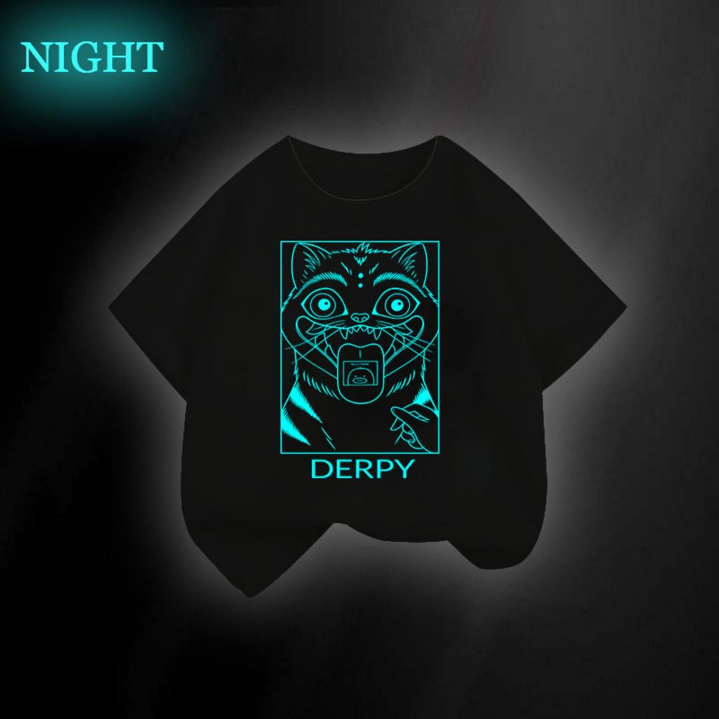 Children's Casual Printed Round Neck Short-sleeved Top