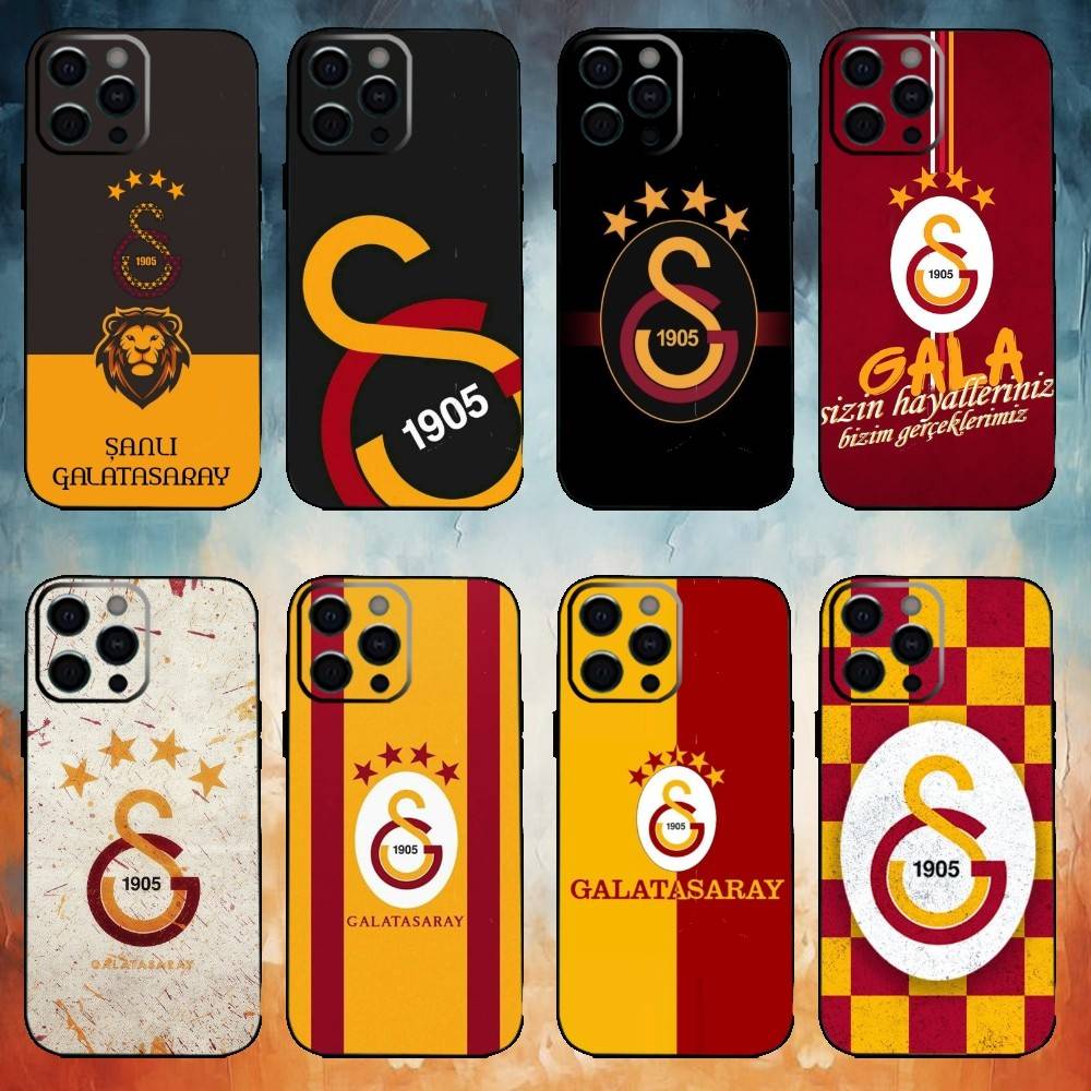 G-Galatasaray SK Phone Case Silicone Soft For IPhone 17,16,15,14,13,12,11,XS,Plus Pro Max