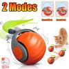 Smart Interactive Cat Toys Ball Automatic Rolling Ball with Faux Tail USB Rechargeable Electric Pet Toy for Teaser and Training