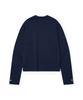 Lujeoseukeulleob Yeti Applique Long Sleeve T-Shirt Navy