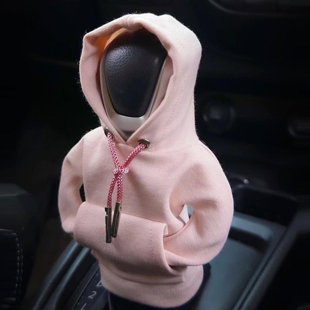 Car Gear Shift Knob Hoodie Poleron Change Speed Lever Sweatshirt Car Gear Shift Cover Hoodie Car Gearbox Hood For Car Gear Lever