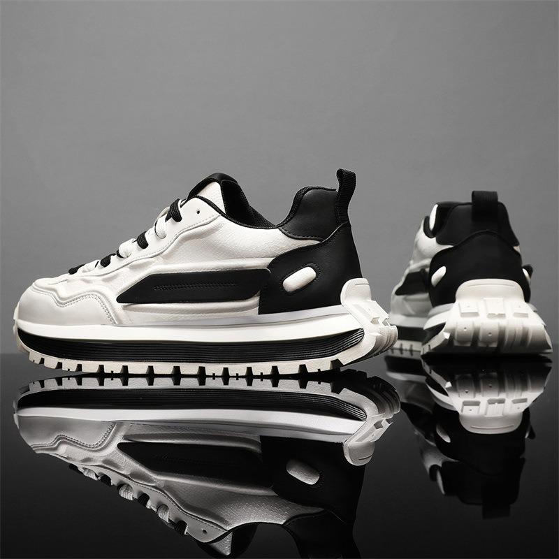 

Чоловічі кросівки Взуття для чоловіків Спортивне взуття на платформі Спорт і дозвілля Повсякденні кросівки Нековзкі модні зносостійкі лофери 44