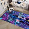 Charming Blue Butterfly Office Chair Mat: Decorative Home Office Gift for Any Room.122302a