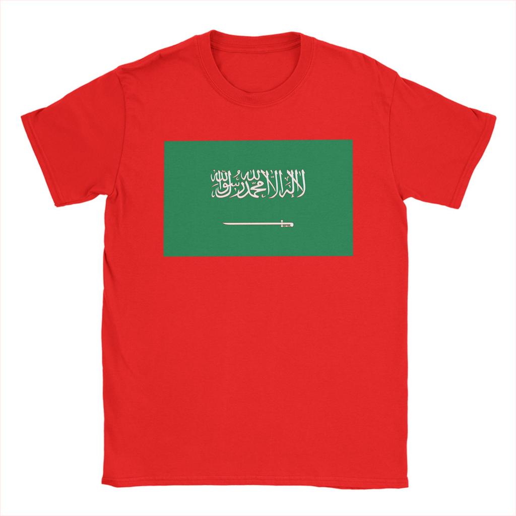 National Day of Saudi Arabia T-Shirt Summer Popular T Shirts Men Cotton O Neck Oversize Tees Short-Sleeve Street Style Tops