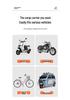 Portable Electric Towable Camping Cart - Hand-Pushed Picnic and Small Trailer