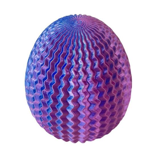 

3D-печатная игрушка-яйцо-лабиринт, снятие стресса, развивающая, коробка для хранения яиц-лабиринтов синий