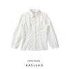 Kaslead New Women Clothes Western Style Fashion Simple and Versatile Casual Long Sleeve Embroidered Shirts Top