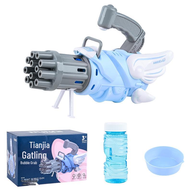 

Children s Automatic Gatling Bubble Gun Toy