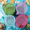Beach swimming clothing storage bag sundries sorting beach bag shoulder backpack portable storage beach bag net bag