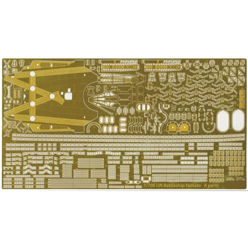 1/700 Special Series No.022 EX-1 Japanese Navy Battleship Yamato (1945/Operation Ten-Ichi-Go) Plastic Model with Etched Parts