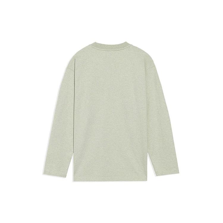 Li-Ning Embroidered Loose Round Neck Long Sleeves Top 'Chlorophyll' Men's AHSS130-1