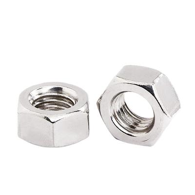 304 Stainless Steel Hex Nuts for 75 DIN934 (SUS) M6, Pieces,