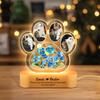 Custom Dog Memorial Photo Frame Pet Loss Pet Remembrance Gift Unique Multi-Photo Sympathy Gift To Honor Your Furry Friend
