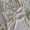Y2K Harajuku Lace Bow Camisole - Spicy Girl Retro Summer Top