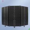 Microphone Isolation Shield Professional Absorbing Foam Panel Filter Vocal Foldable Recording Microphone Sound Shield