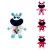 Smiling Critters Terrifying Smiling Animal Series Plush Toy Pink Pig Stuffed Animal 30cm Pp Cotton Filling