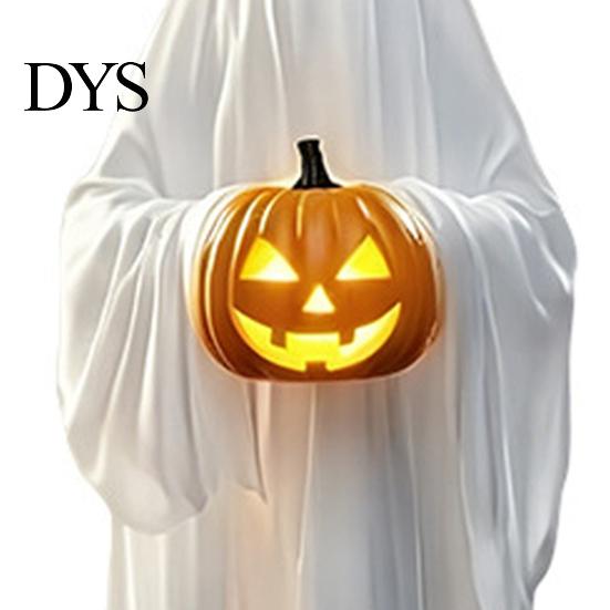 Easy Apply Holiday Window Ornaments Halloween Ghost Static Cling, Luminous Fluorescent PVC Decal, Reusable Party Decorations Removable Decorative
