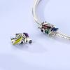 Original Copper Animal Charms Buckle Carriage Couple Dream Catcher Beads Pendants Fit Bracelet Diy Jewelry Gift