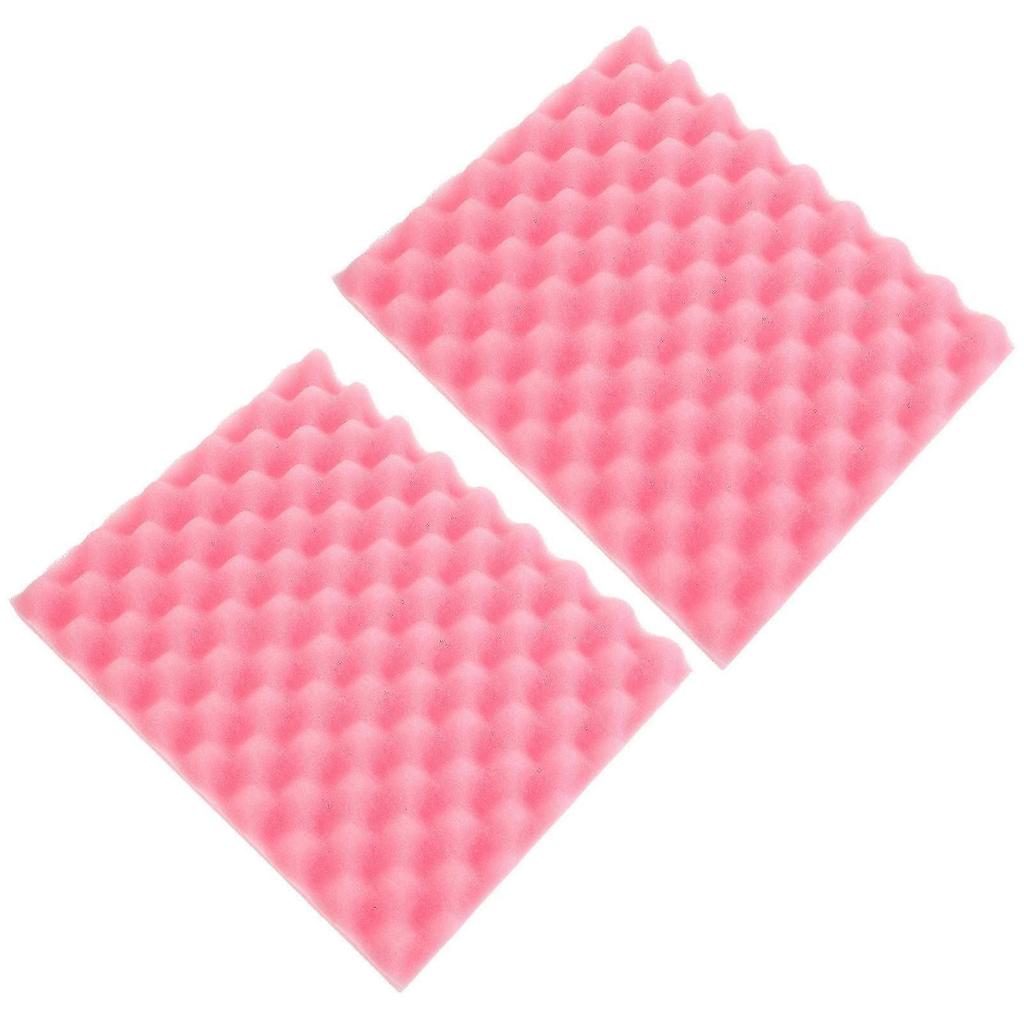Éponge de séchage pour gâteaux Rose Supports de séchage Forme bombée 25*20cm Anti-adhésif 2Pcs