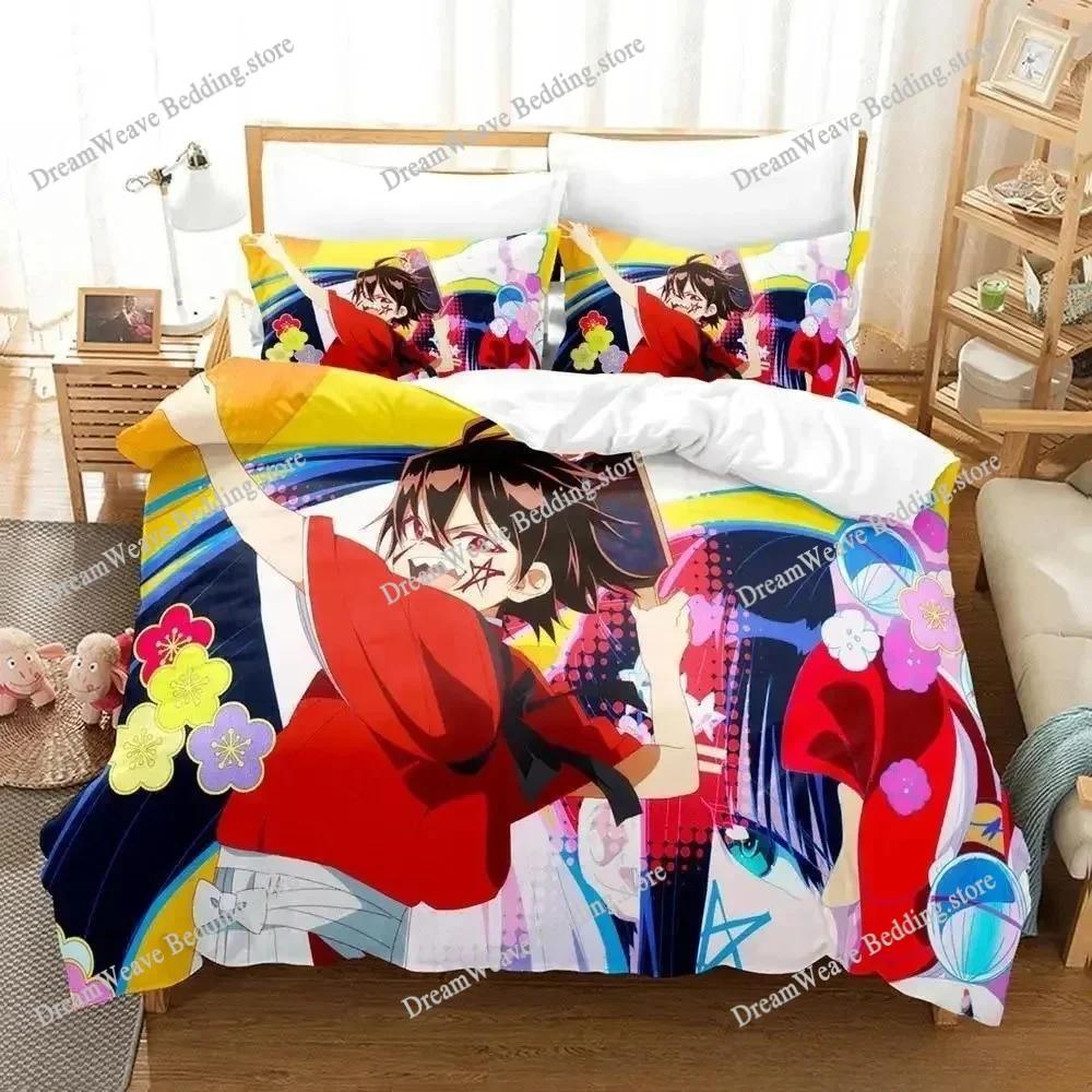 Twin Star Exorcists Bedding Set Cartoon Anime Adult Kid Bedroom Duvet Cover Sets 3D Print Kawaii Girl Literie Home Textileextile