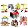 DIY Wooden Track Tools Bridge Train Track Accessories Suitable for Kids Educational Toys