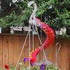 Hummingbird Feeder Spiral Bird Feeder with Multiple Flower Feeding Ports Hanging Outdoor
