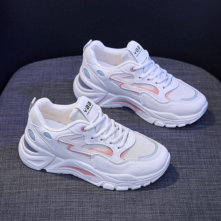 Fashion femme chaussure  vulcanisées sneakers Baskets à  pour femmes, chaussures de sport confortables et antidérapantes, décontractées