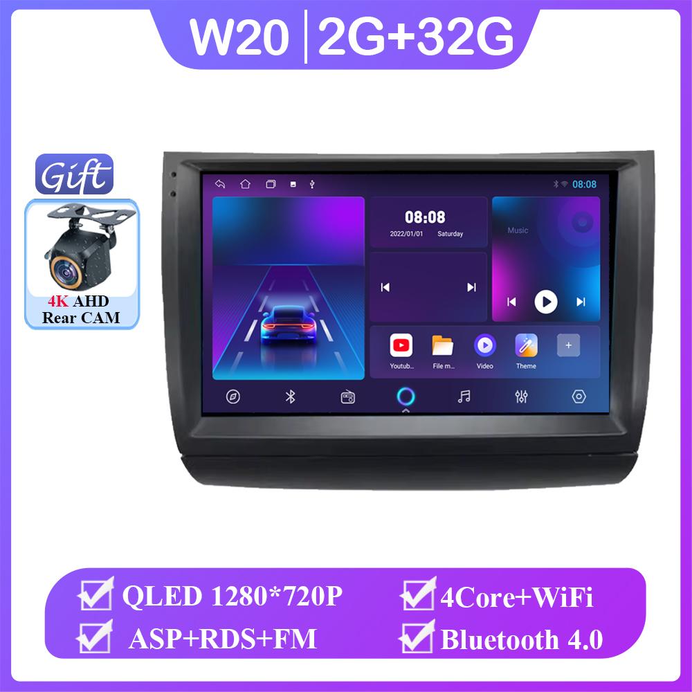 

Автомобильное радио Carplay для Toyota Prius 20 2002 2003 - 2009 GPS-навигация Мультимедийный плеер Android Auto Stereo 5G Wifi No 2din DVD