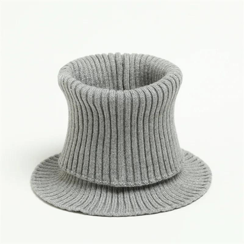 Warmer Gestrickter Kragenschal Mne Damen Rollkragen Falscher Unechter Kragen Abnehmbarer Schal Warmer Winter Winddichter Schal Rüschen Wickel