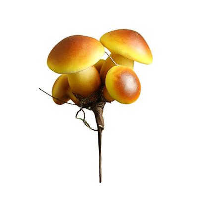 1 Stück Desktop-Ornament Simulierte Mini-Pilze Niedliche Waldlandschafts-Zubehör Bonsai & Gartendekoration Künstliche Pflanze DIY