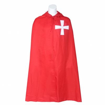 Capa Cosplay de Guerreiro Medieval Capa Templária Traje Imperial