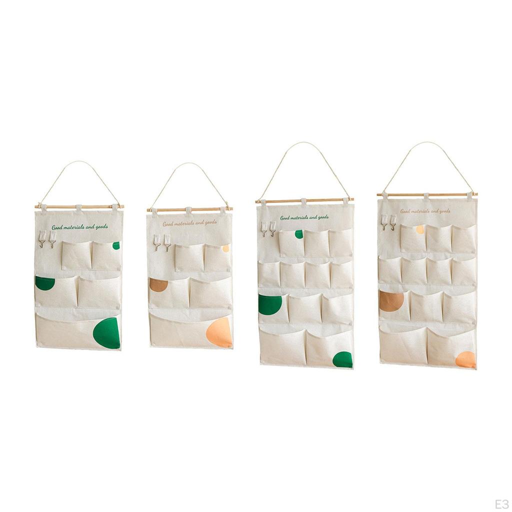 Hängande förvaringsfickor för dörr för kök och sovrum