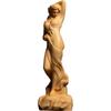 Huangyang Wood Carving Creative, High-quality Solid Wood Living Room Decoration Carving Crafts, Car Sexy Beauty Ornaments