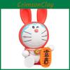 Anime Pvc Doraemon  Action Figure Model Car Ornament For Fans Collectors And