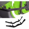 Heavy Duty Door Limiting Strap for Jeep Wrangler JK JKU JL Gladiator JT 2007-2020, Adjustable Check Strap with Wire Harness Protection - 2 Pairs