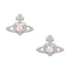 925 Sterling Silver Earrings Women's Pink 6201037P-01P347