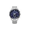 Ecology Drive Kollektion Lichtbetriebenes Quarzwerk Uhr Herrenuhren Blaues Zifferblatt AT8218-81L