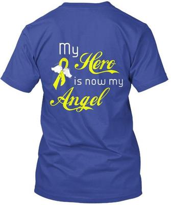 My Hero Is Now My Angel Tee T-Shirt Size S To 5XL