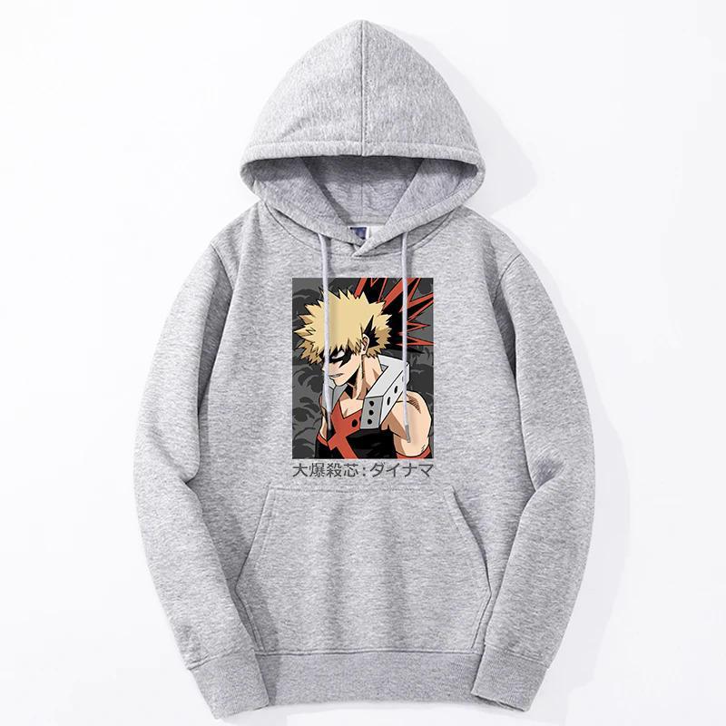 My Hero Academia Anime Clothing Bakugou Hoodies