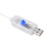 LED Fairy Lights, Flexible Copper Wire String Lights, USB Powered Lights, Remote Control, 8 Modes, 6 Levels Brightness,